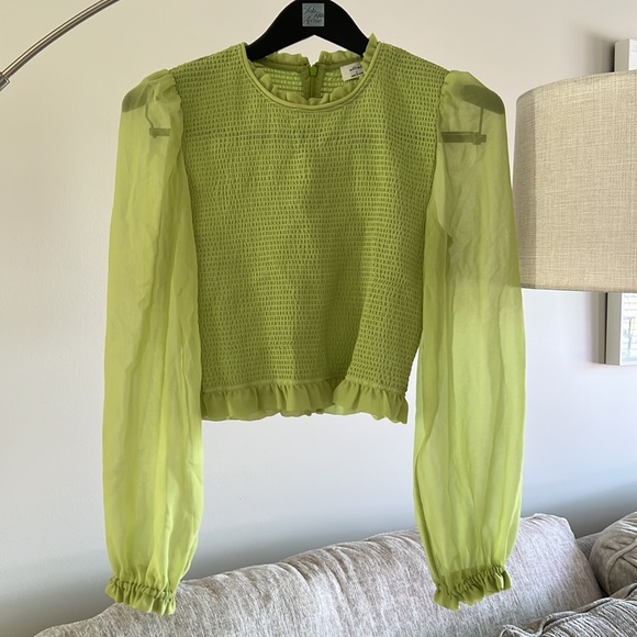 SOLD!Aritzia Wilfred tempest blouse - Picture 4 of 8